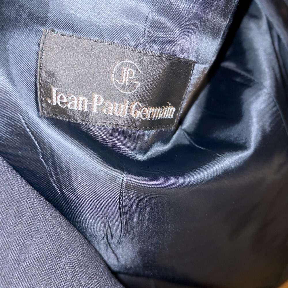 Classic Black Men's Blazer Jean-Paul 46s nice blazer!! - Picture 7 of 8